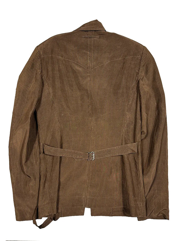 Brown Cargo Blazer