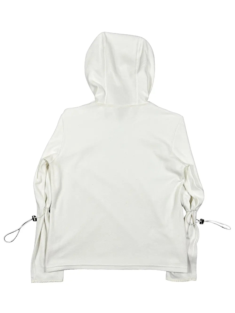 White Fleece Hoodie