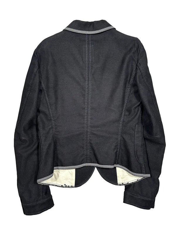 Contrast Stitch Blazer