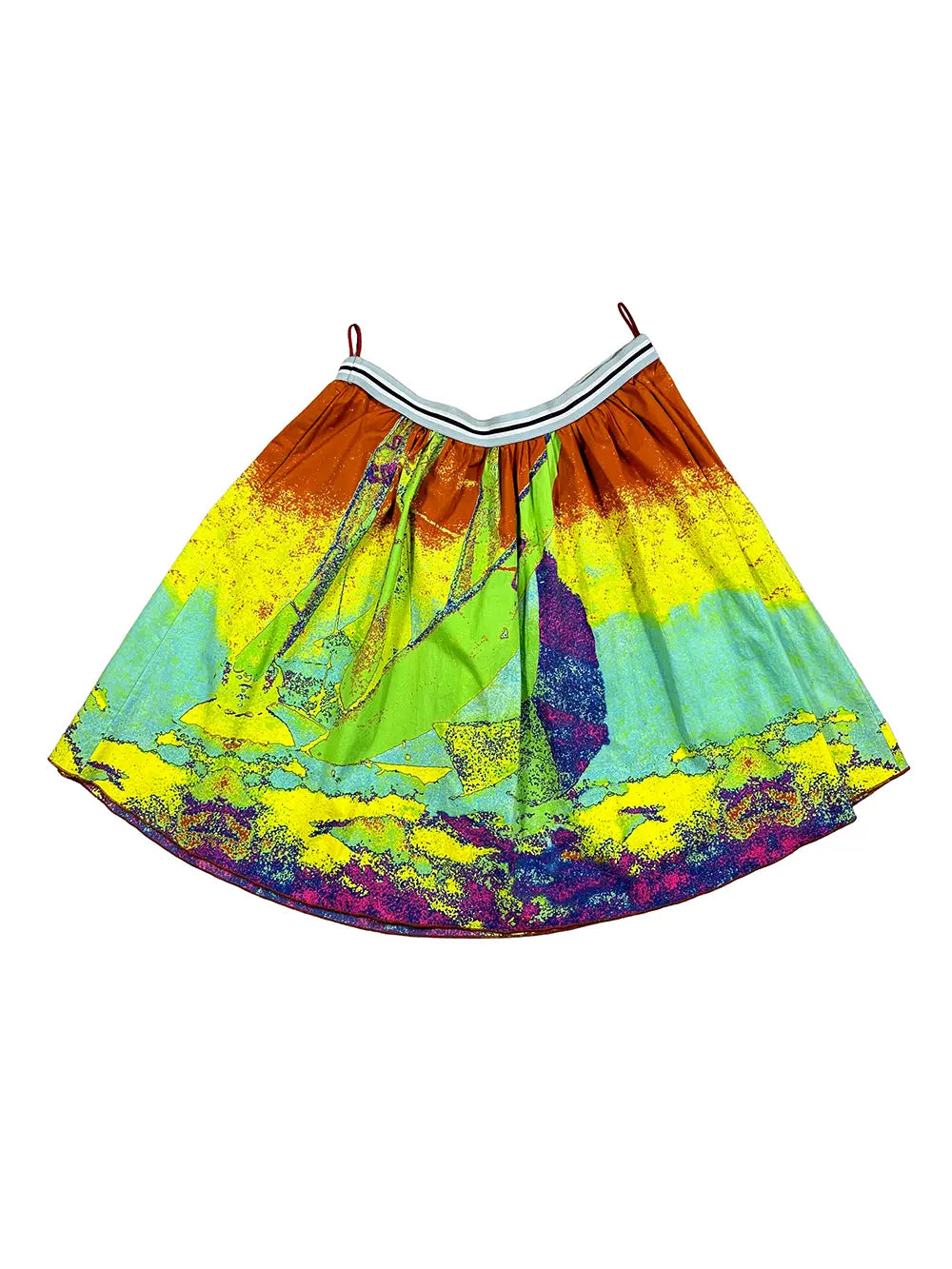 Multi Olympic Line Skirt