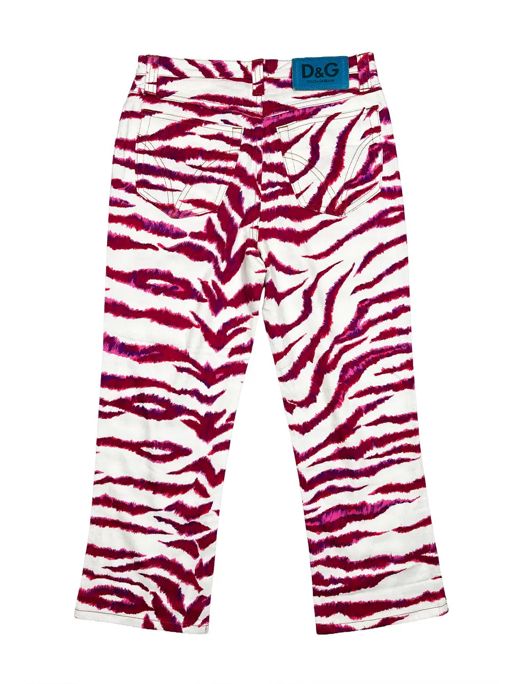 Pink Zebra Capri