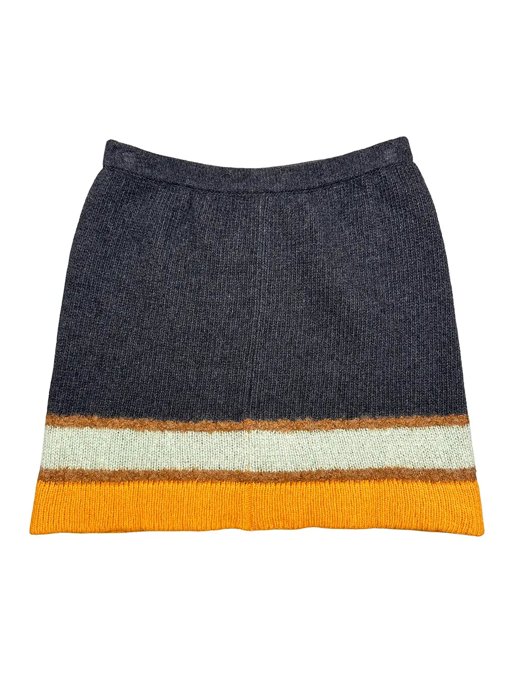 Geometric Knit Skirt