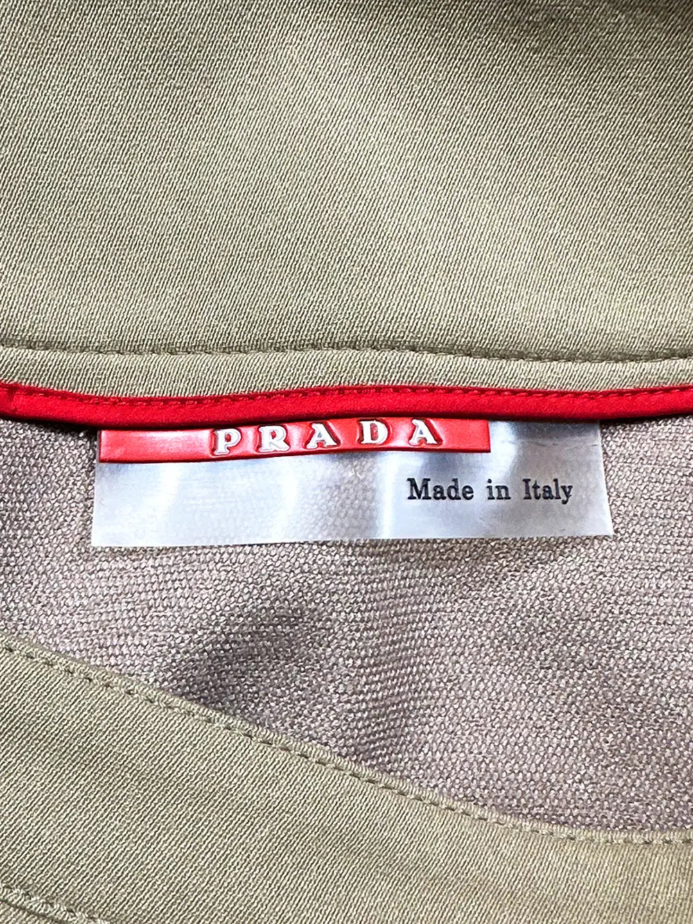 Brown Double Zip Skirt