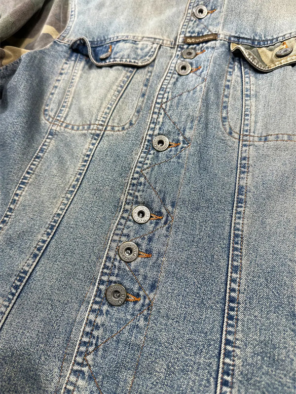 Denim Camo Jacket