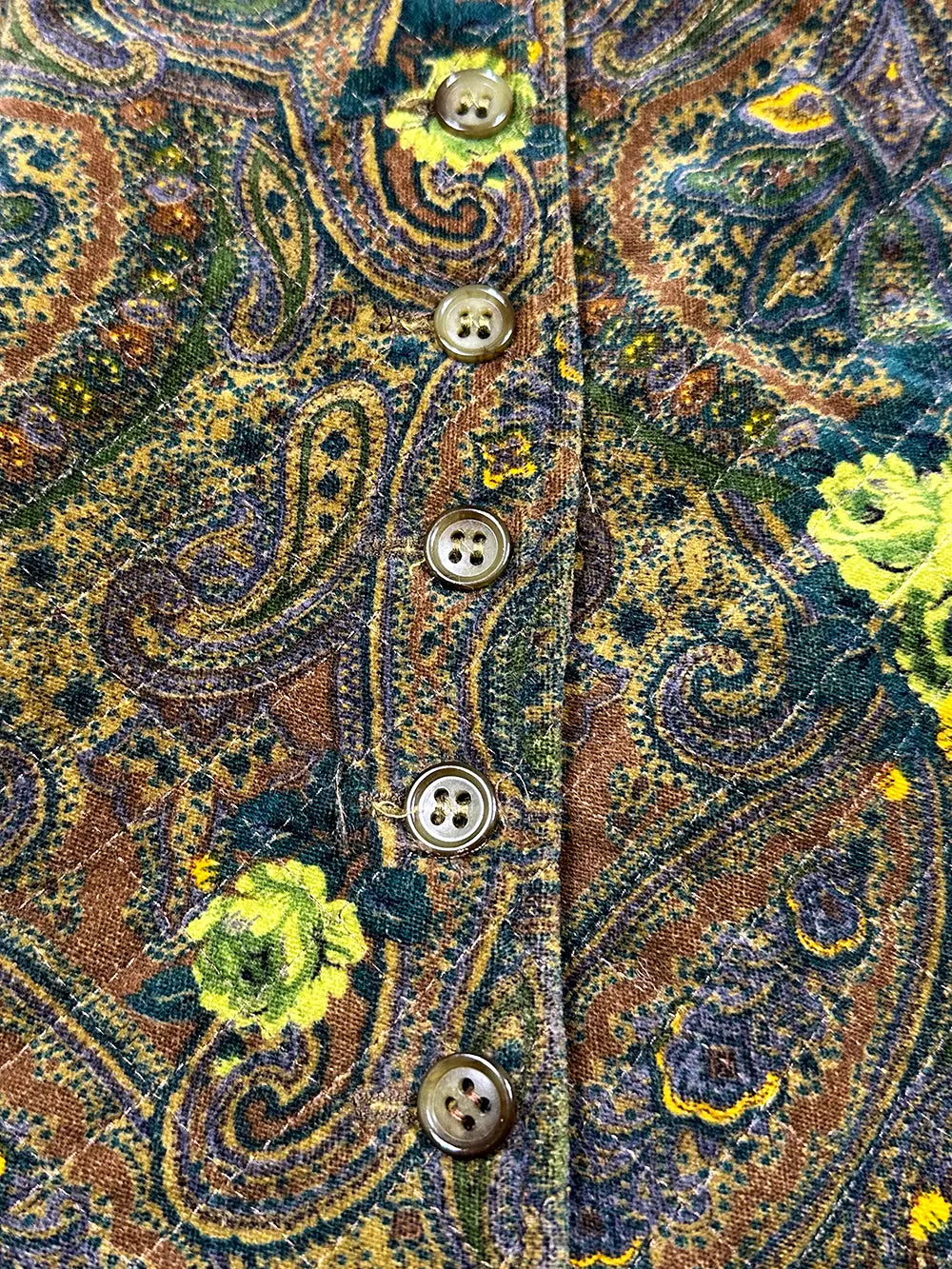 Quilted Paisley Jacket