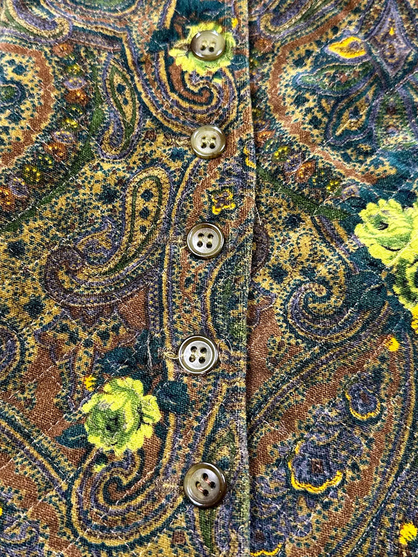 Quilted Paisley Jacket