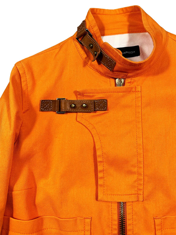 SS12 Orange Perfecto Jacket
