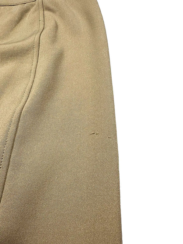 Brown Double Zip Skirt