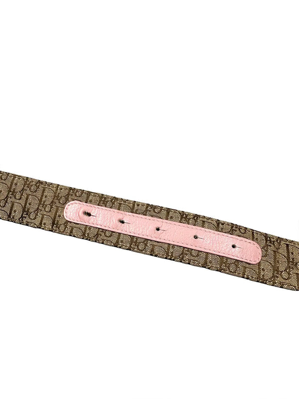 Pink Oblique Monogram Belt