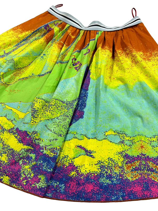 Multi Olympic Line Skirt