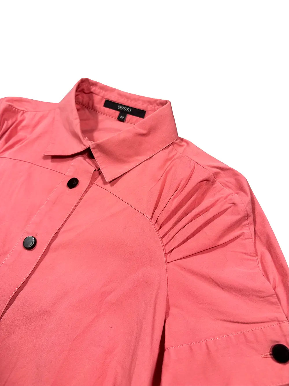 Pink Radial Pleat Blouse