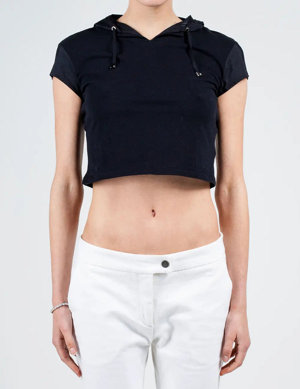 Cropped Hoodie Top