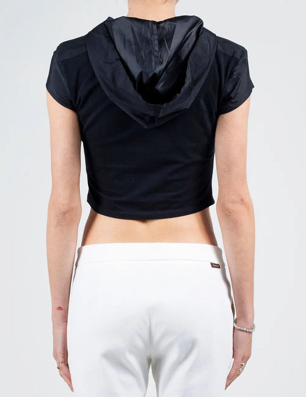 Cropped Hoodie Top