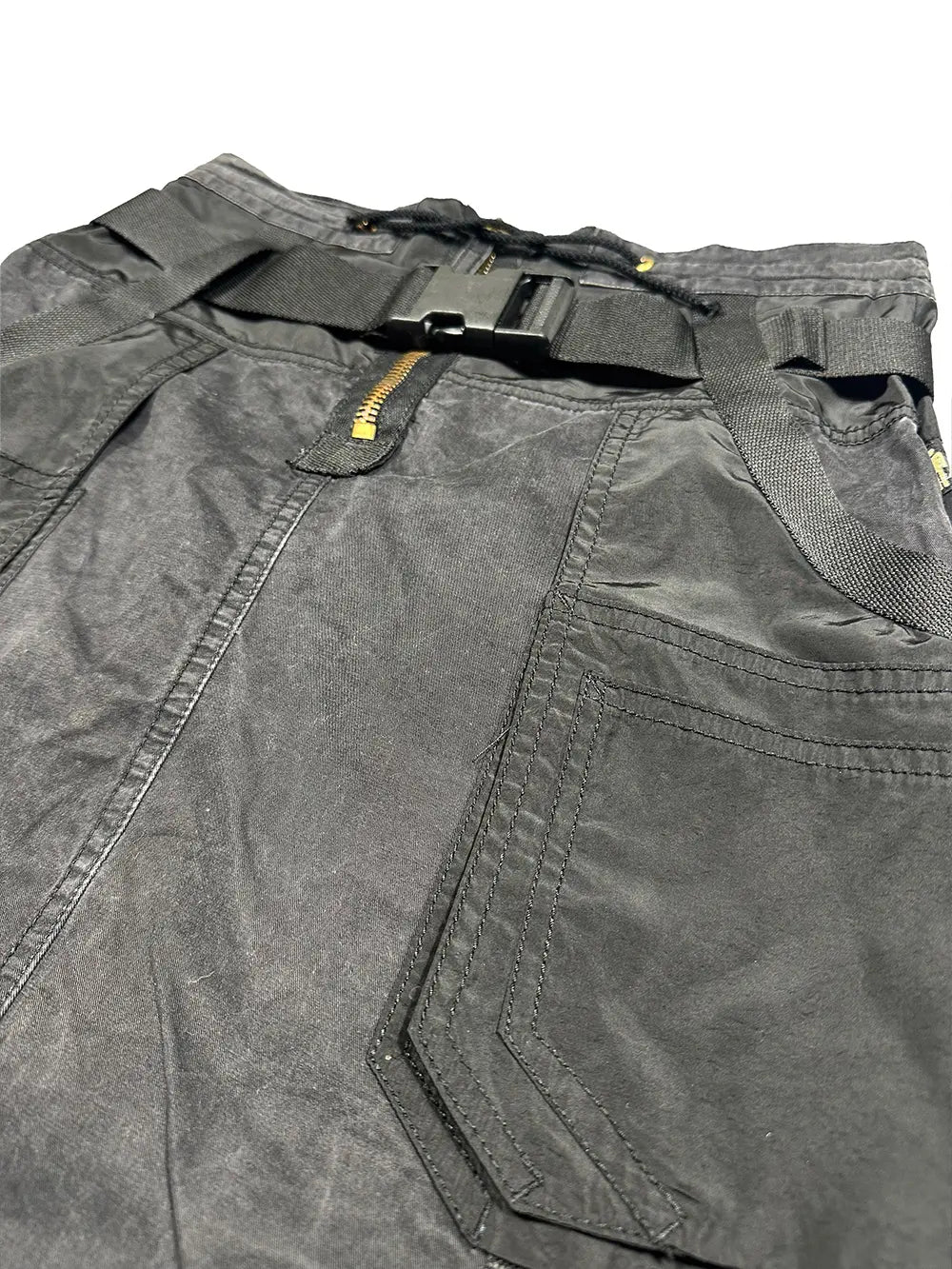 AW03 Bondage Cargo Skirt