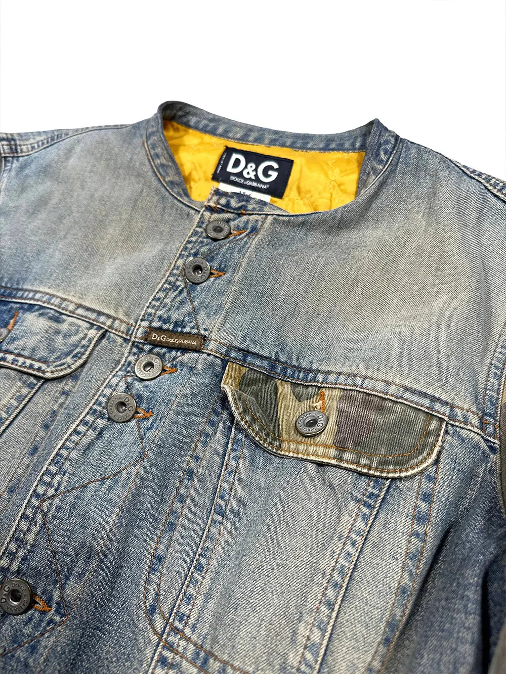 Denim Camo Jacket