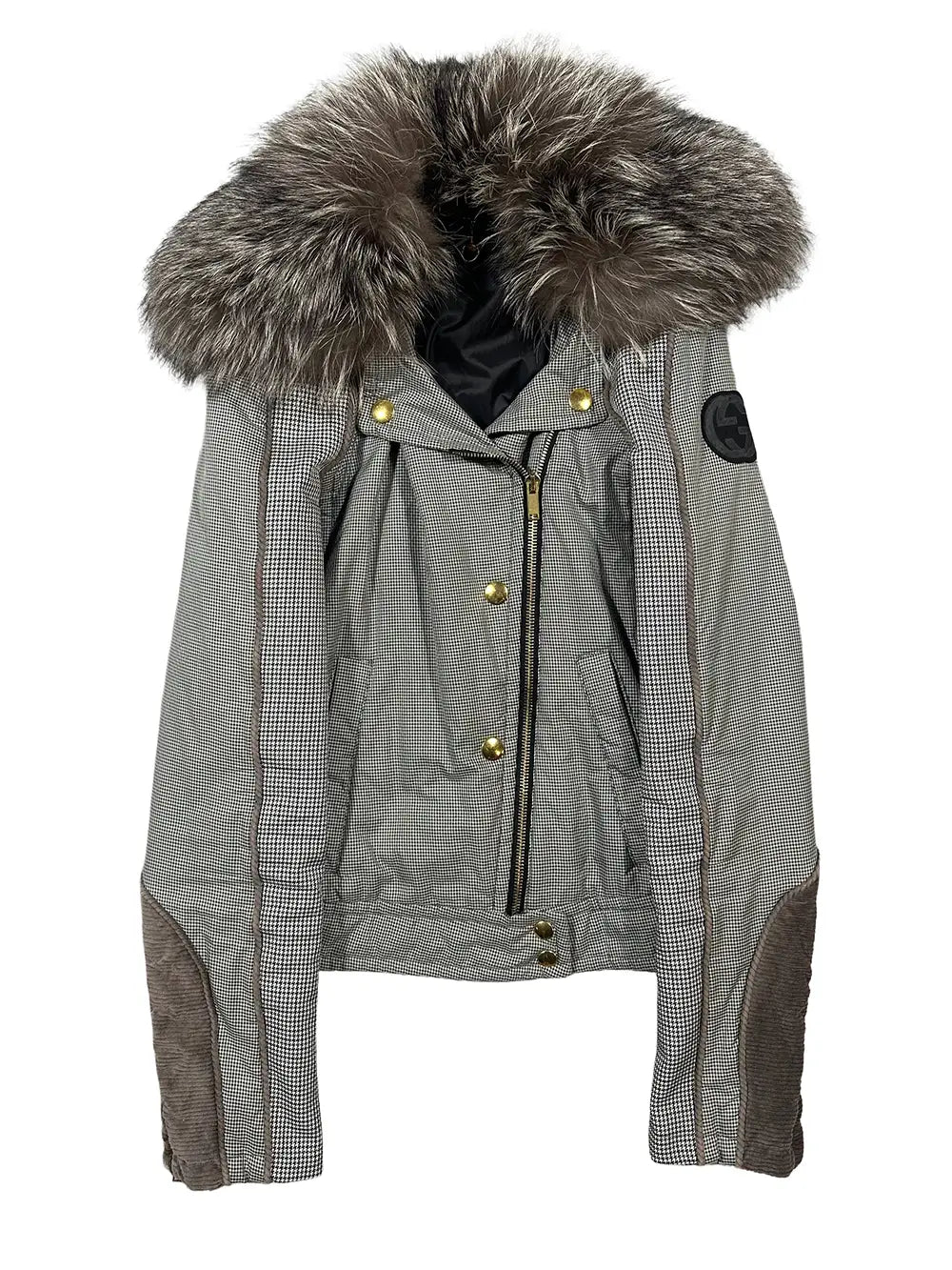 Removable Fur Biker Jacket
