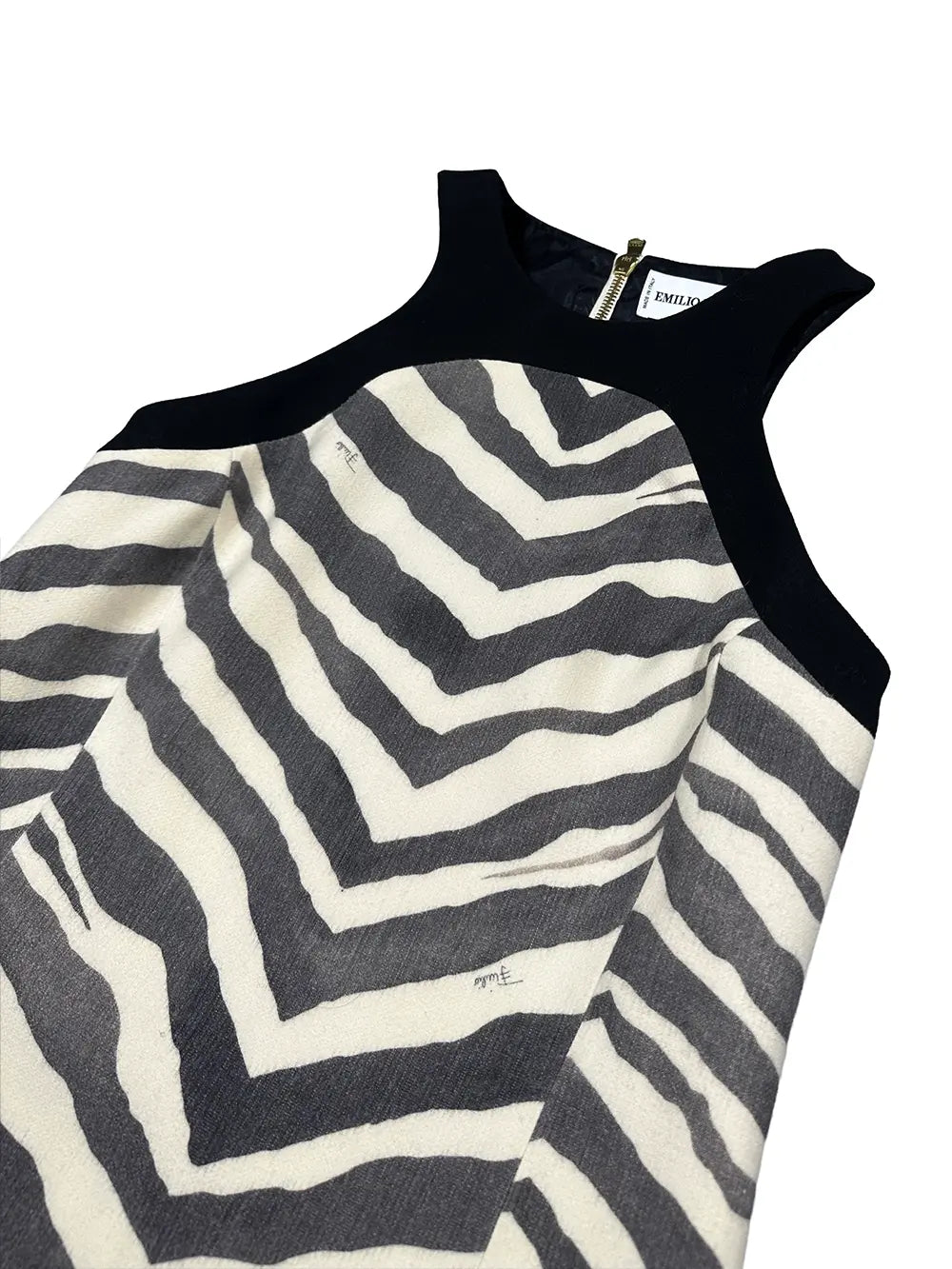 Zebra Black Dress