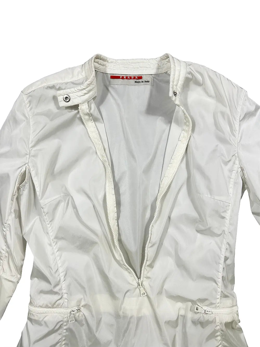 SS00 Nylon Moto Dress