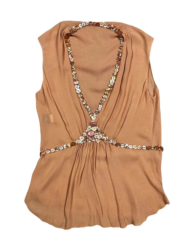 SS03 Couture Button Twin Set