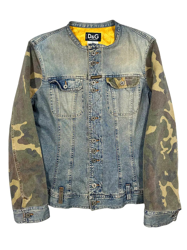 Denim Camo Jacket