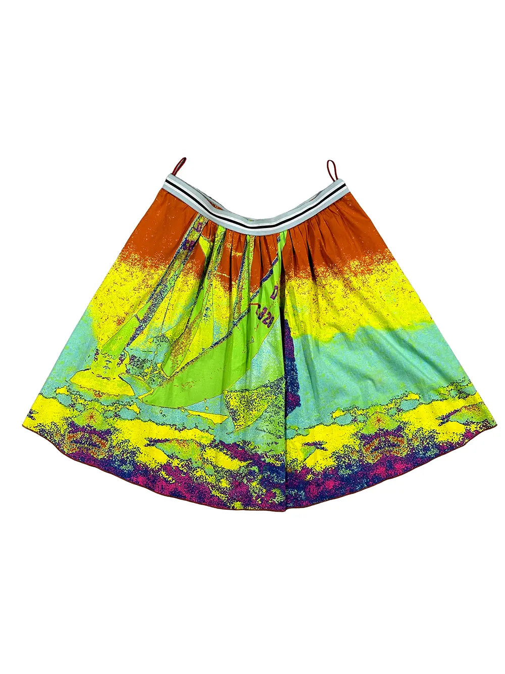 Multi Olympic Line Skirt
