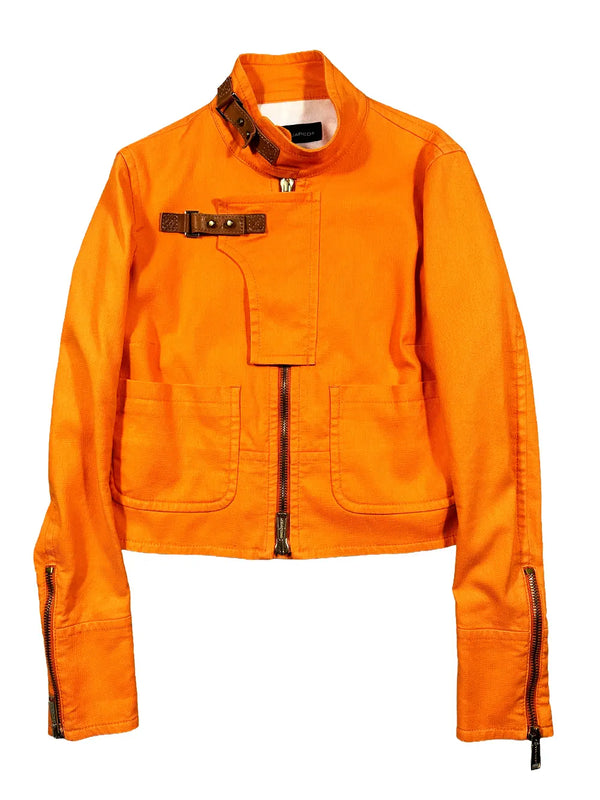 SS12 Orange Perfecto Jacket