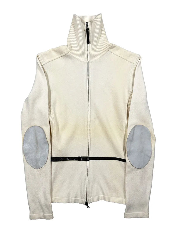 Zipper Knit w/ Patches