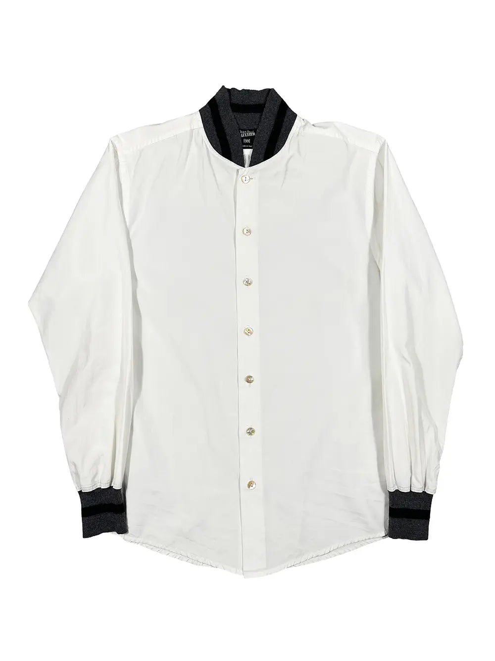 Wool Collar & Cuff Shirt