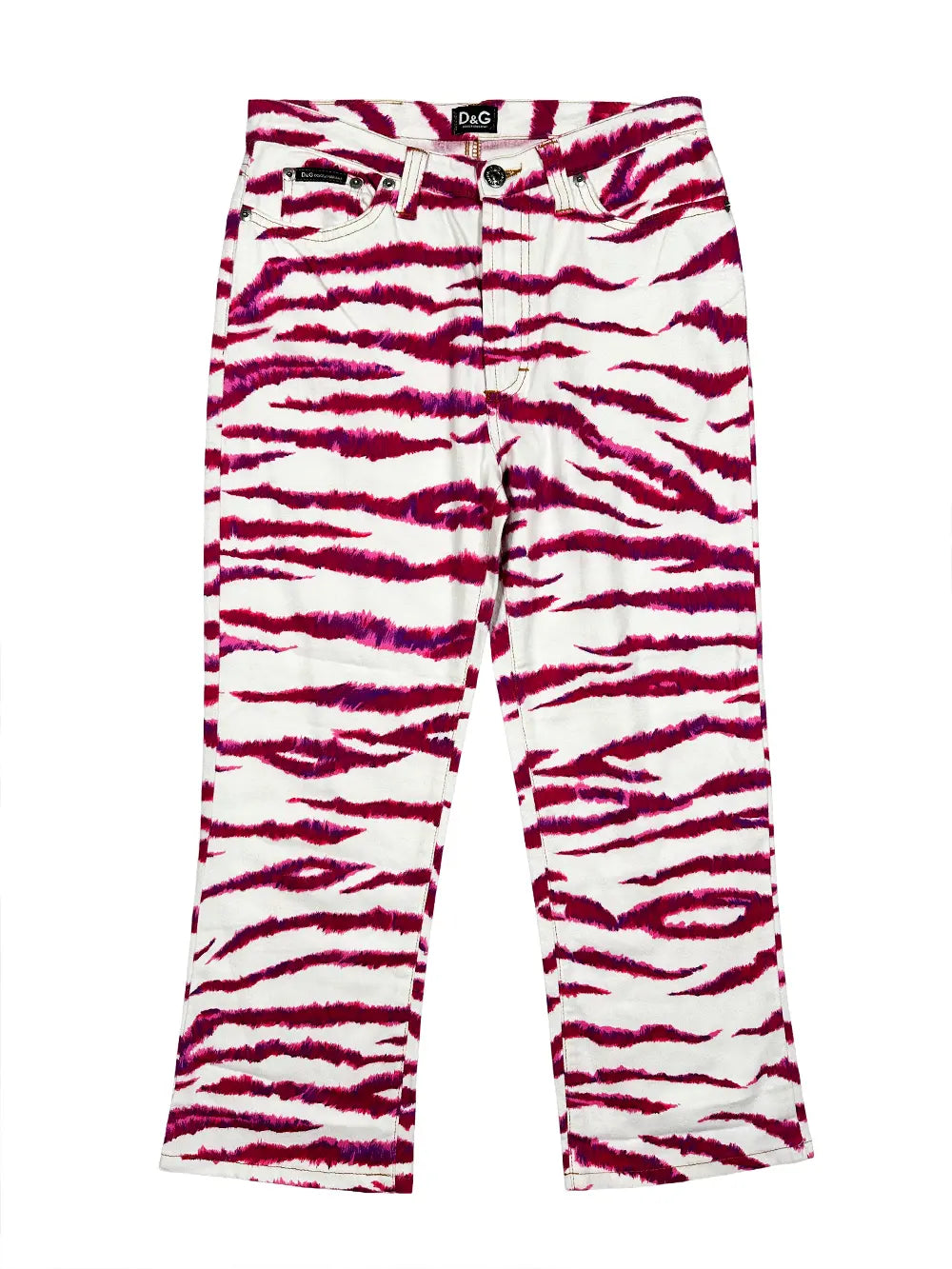 Pink Zebra Capri