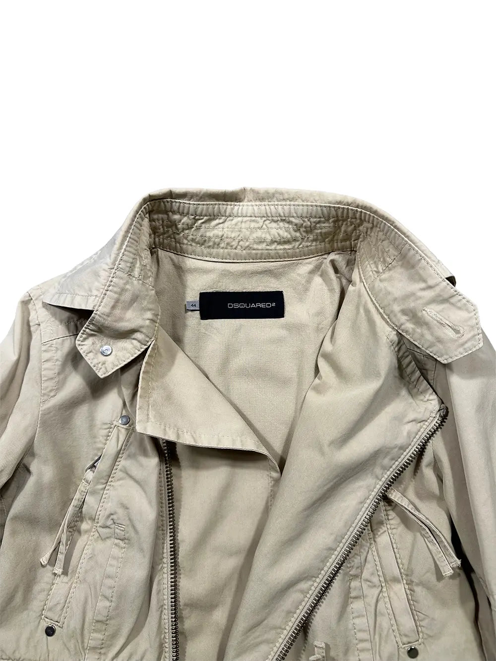 Zipper Cargo Jacket