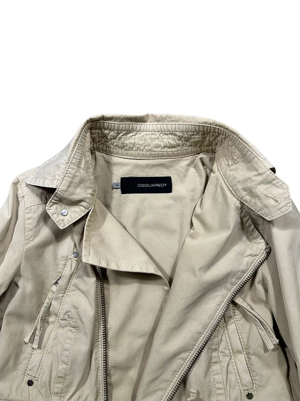 Zipper Cargo Jacket