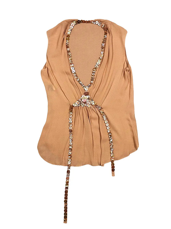 SS03 Couture Button Twin Set