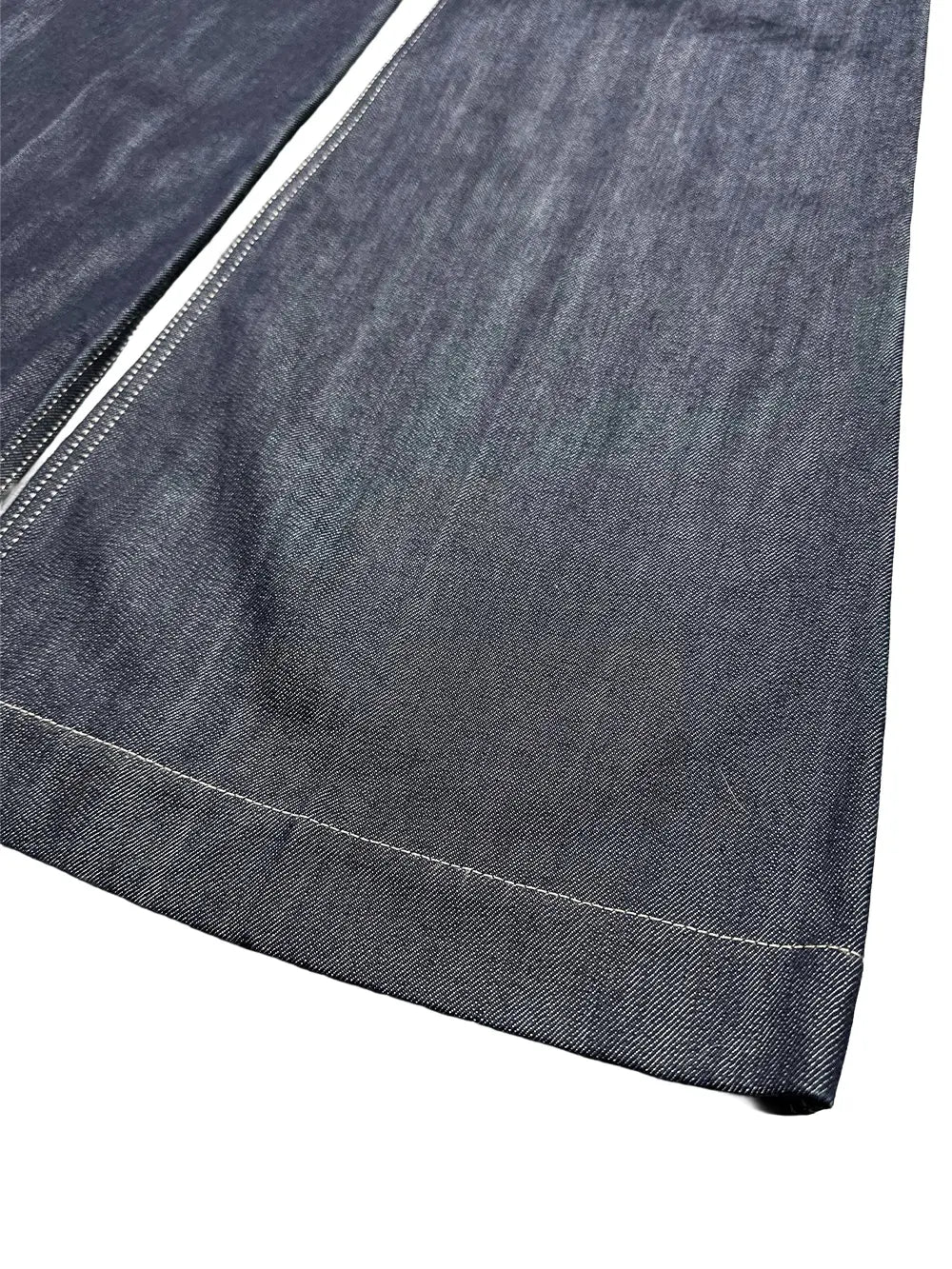 Contrast Stitch Flare Jeans