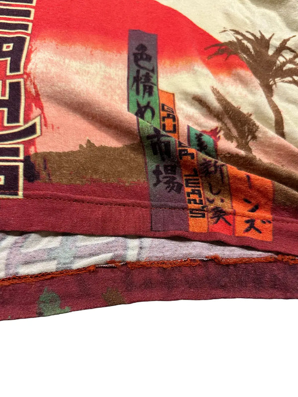 Japan Print Maxi Dress