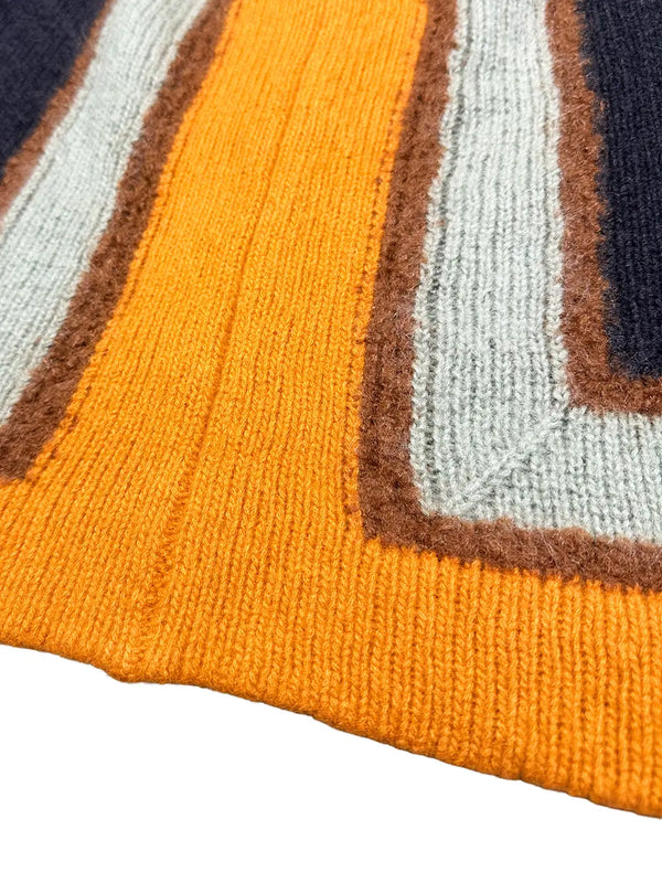 Geometric Knit Skirt