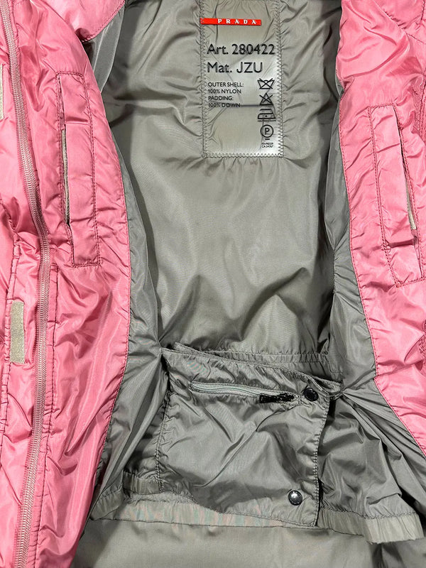 Pink Puffer Gilet