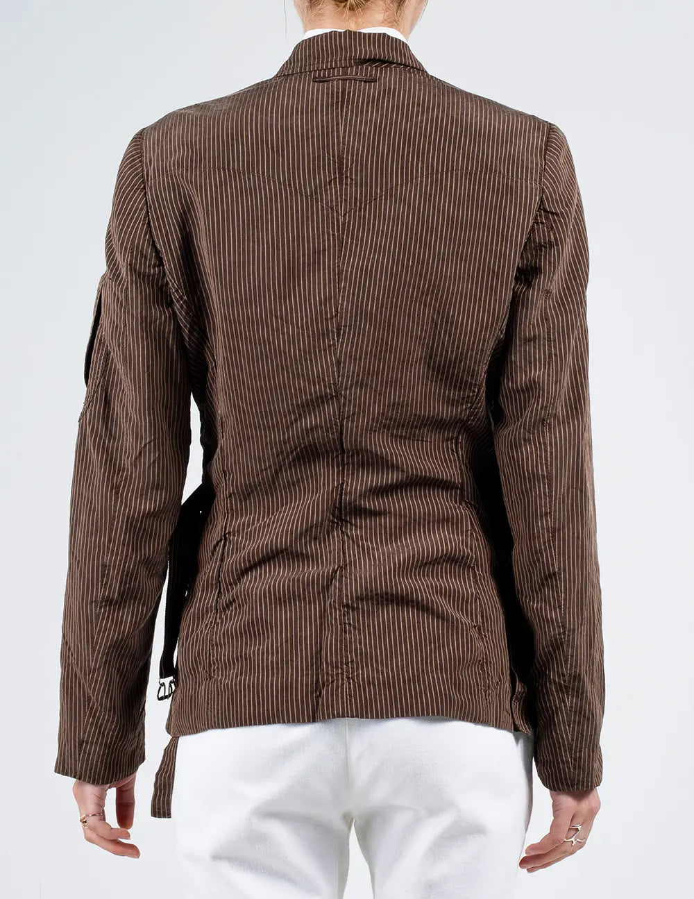 Brown Cargo Blazer
