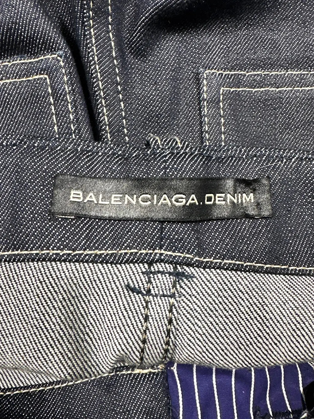 Contrast Stitch Flare Jeans