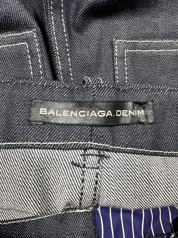 Contrast Stitch Flare Jeans