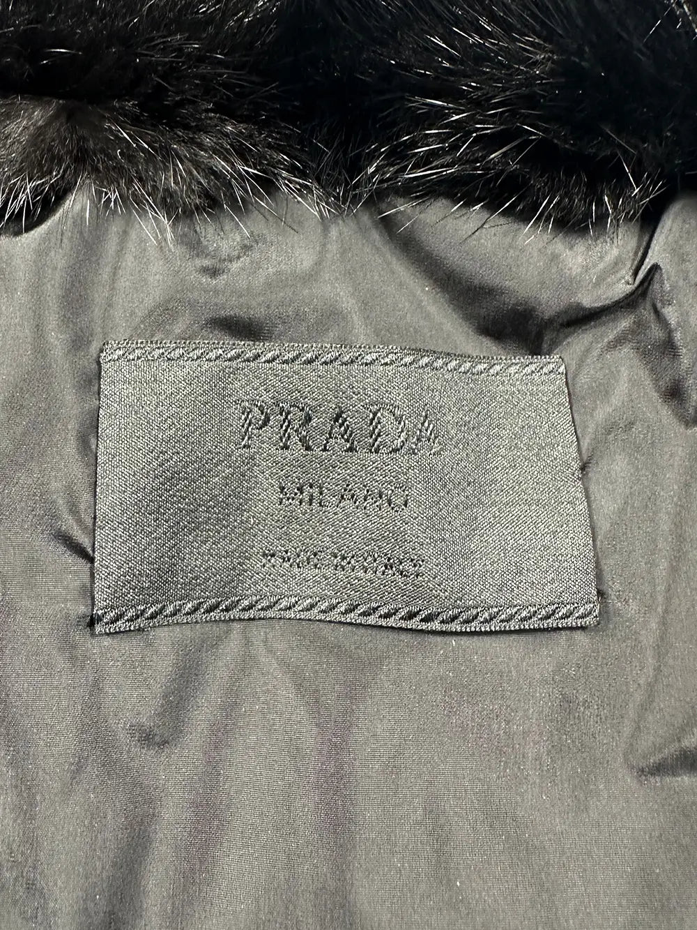 FW04 Puffer w/ Mink Collar