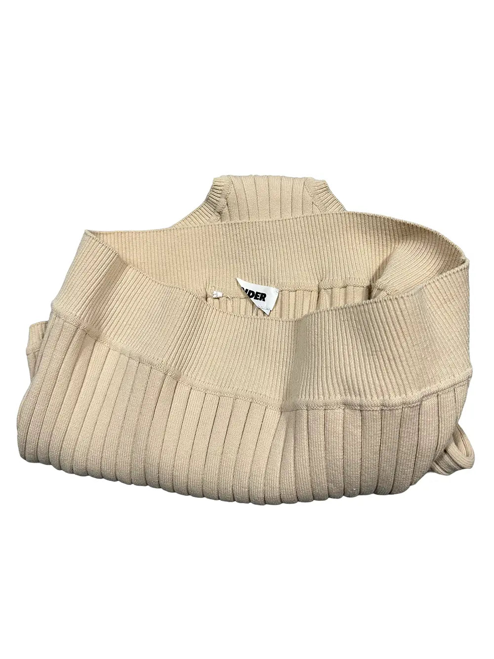 Ribbed-Knit Culotte