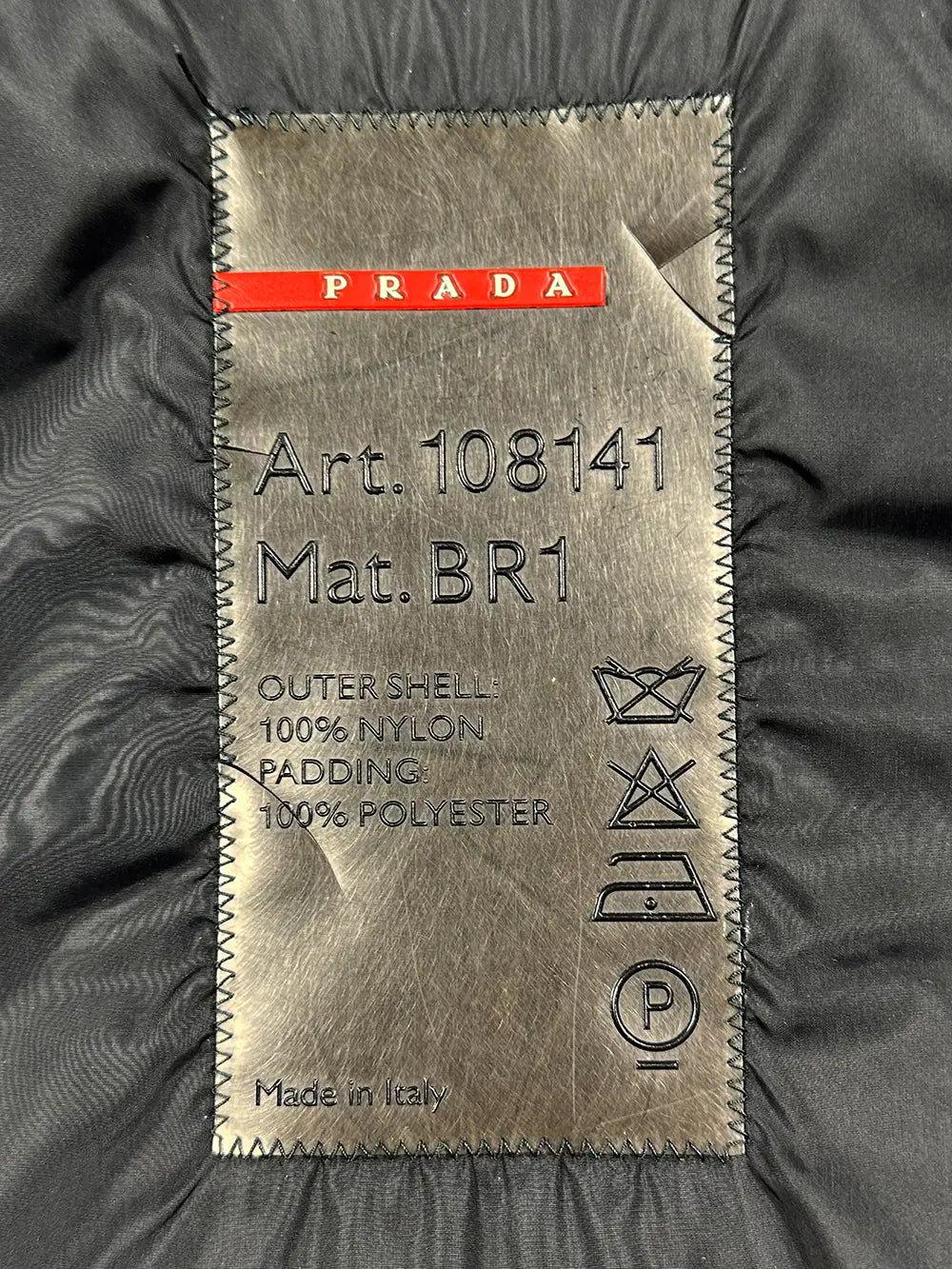 Linea Rossa Black Puffer Parka