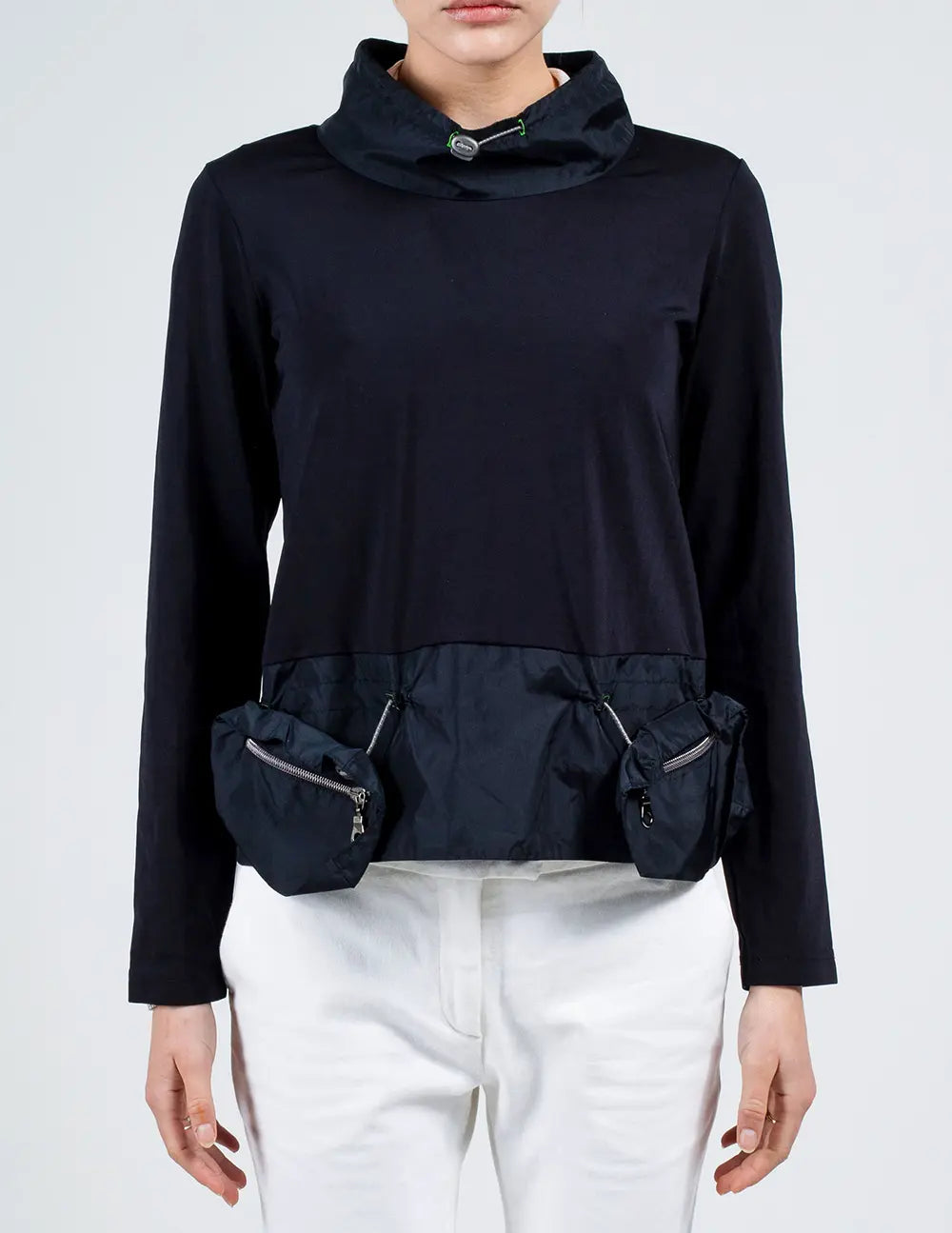 Nylon Panel Technical Top