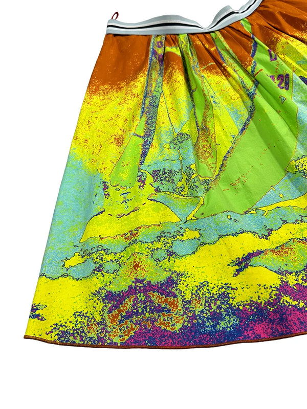 Multi Olympic Line Skirt