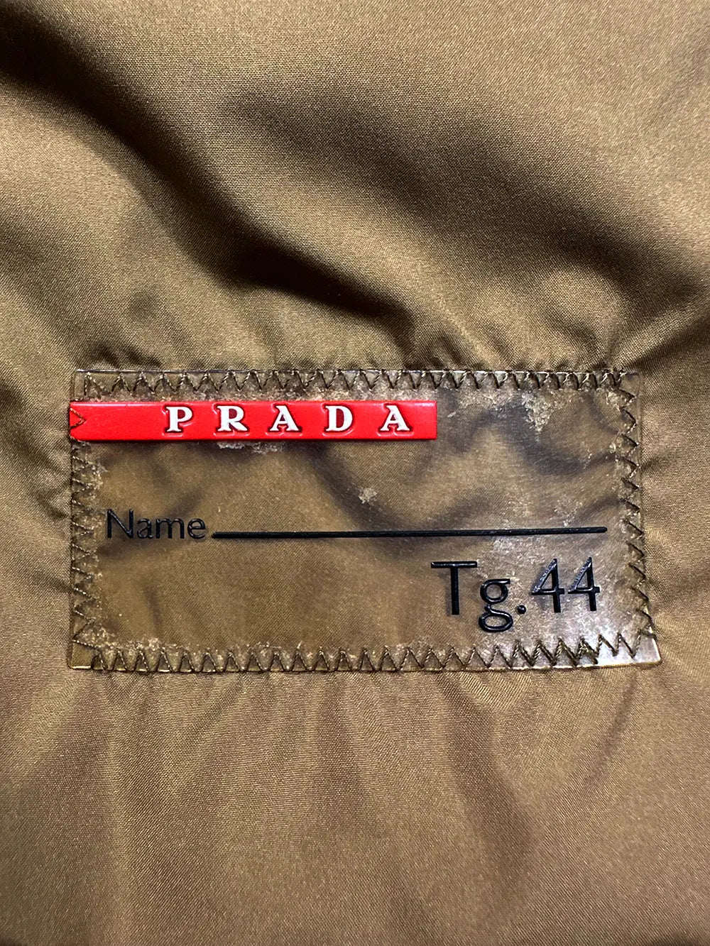 Brown Nylon Puffer Gilet