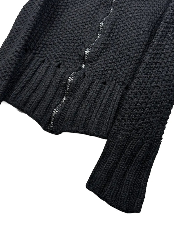 Knitted Cropped Knit
