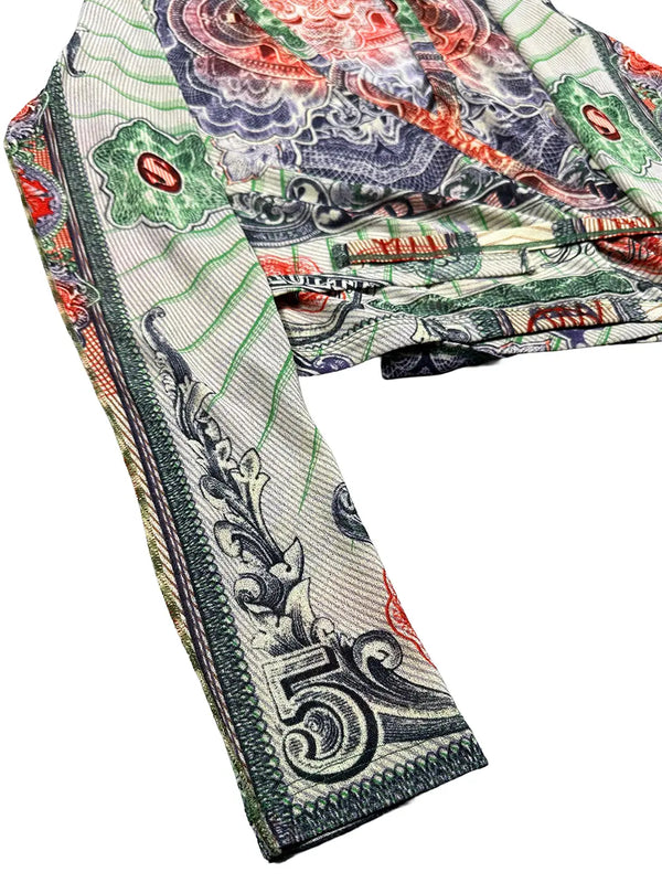 Cash Print Cardigan
