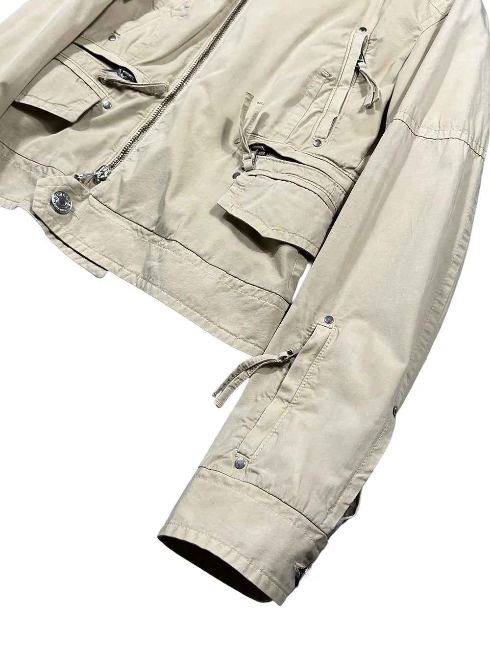 Zipper Cargo Jacket