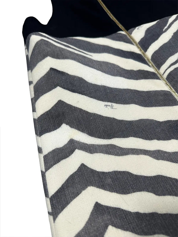 Zebra Black Dress