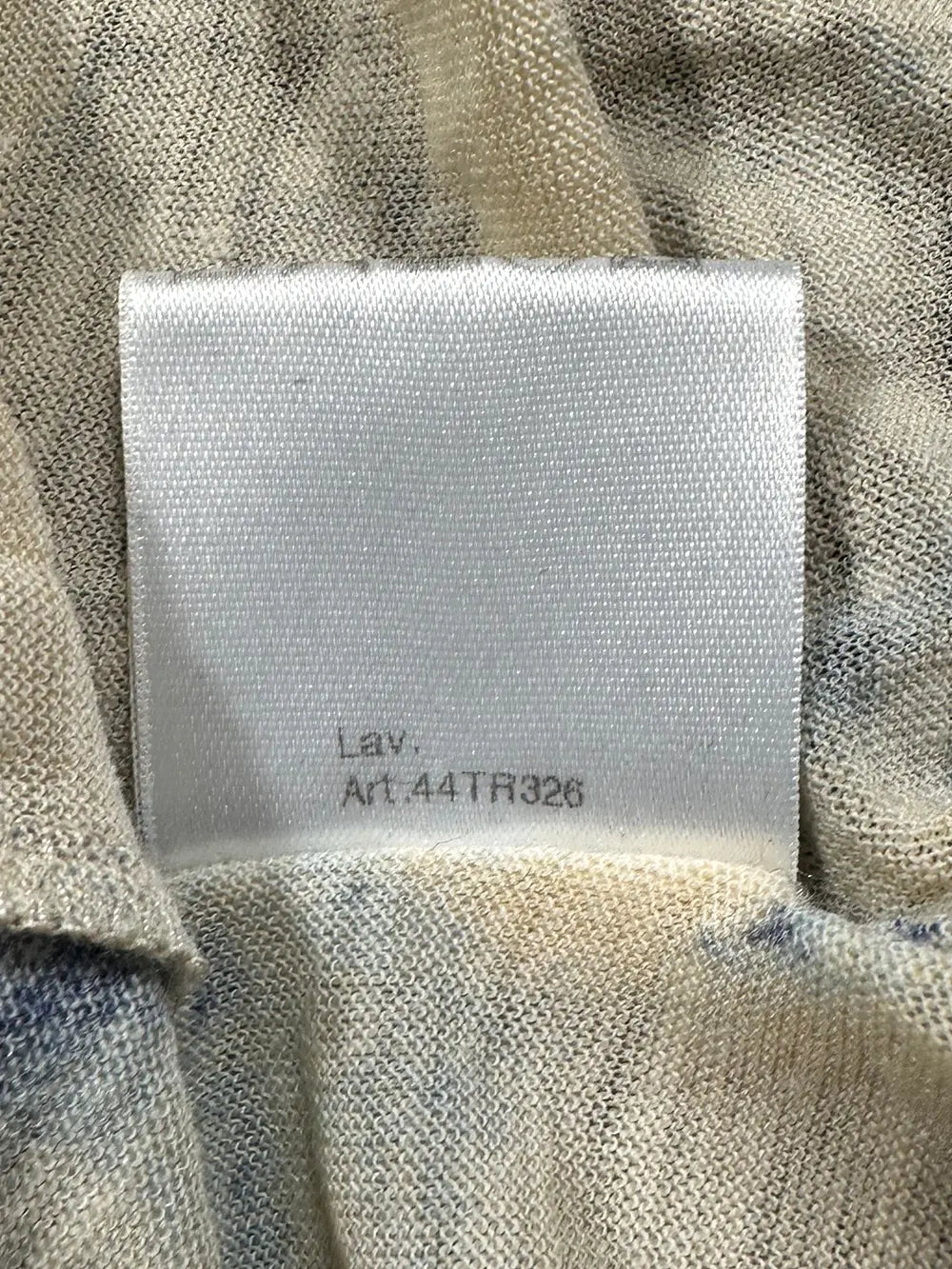 Blue Jaguar Split Adorned Turtleneck